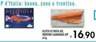 Bennet Filetto di trota del trentino salmonata igp offerta