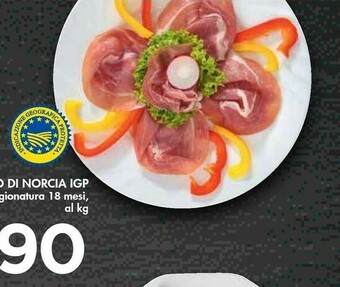 Bennet Prosciutto crudo di norcia igp offerta