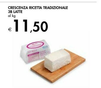 Bennet Crescenza ricetta tradizionale offerta