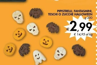 Bennet Pipistrelli, fantasmini, teschi o zucche halloween offerta