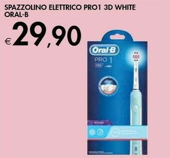 Bennet Oral-b spazzolino elettrico pro1 3d white offerta