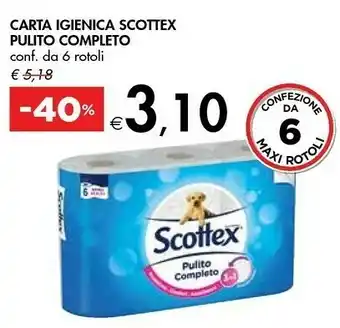 Bennet Carta igienica pulito completo offerta
