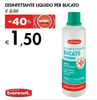 Bennet Disinfettante liquido per bucato offerta