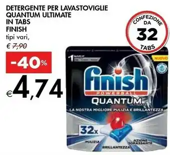 Bennet Detergente per lavastoviglie quantum ultimate in tabs offerta