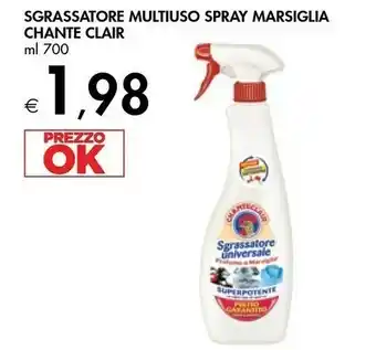 Bennet Chante clair sgrassatore multiuso spray marsiglia offerta