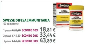 Lloyds Farmacia Swisse difesa immunitaria offerta