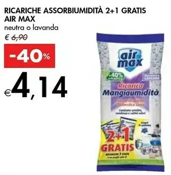 Bennet Air max ricariche assorbiumidità 2+1 gratis offerta