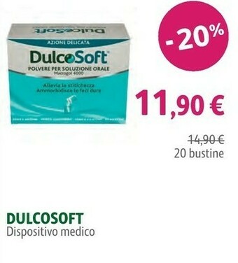Dulcosoft 20 bustine