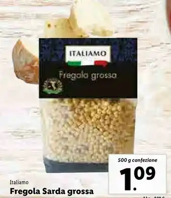 Lidl Fregola sarda grossa offerta