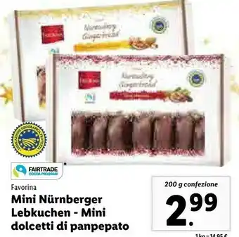 Mini dolcetti di panpepato 200 g
