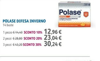 Lloyds Farmacia Polase difesa inverno 14 buste offerta