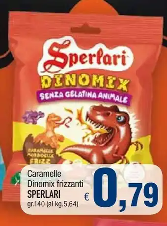 Famila Sperlari caramelle dinomix offerta