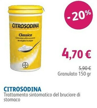 Lloyds Farmacia Citrosodina granulato 150 gr offerta