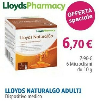 Lloyds Farmacia Lloyds natural go adulti offerta