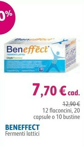 Lloyds Farmacia Beneffect 12 falconcini offerta