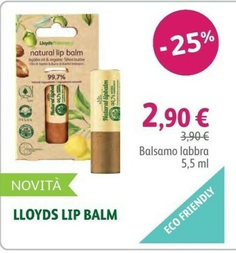 Lloyds lip balm