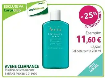 Lloyds Farmacia Avene cleanance offerta