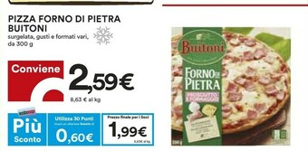Coop Pizza buitoni offerta