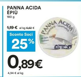 Coop Panna offerta