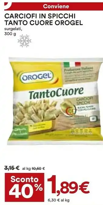Coop Carciofi offerta