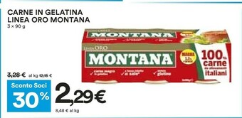 Coop Carne in scatola offerta