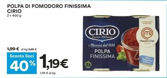 Coop Pomodori pelati offerta