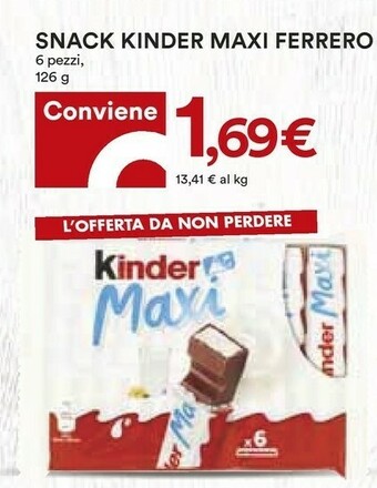 Coop Snack offerta