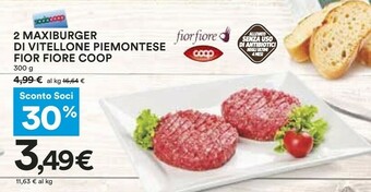 Coop Hamburger offerta