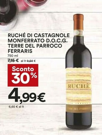 Coop Vino rosso offerta