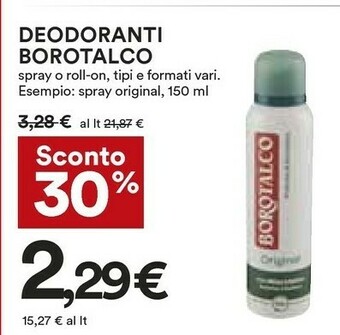 Coop Deodorante offerta