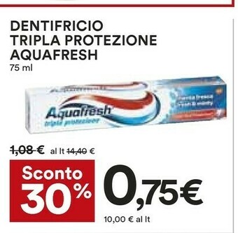 Coop Dentifricio offerta