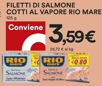 Coop Filetti di salmone offerta