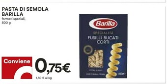 Coop Fusilli bucati corti 500 g(ml) offerta