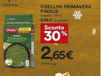 Coop Pisellini primavera offerta