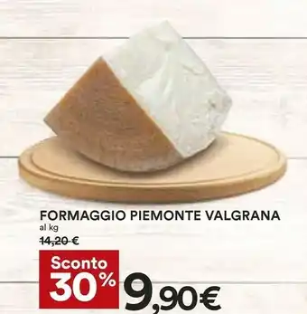 Coop Coop formaggio piemonte valgrana offerta