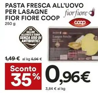 Coop Coop - ravioli di zucca fior fiore 250 g(ml) offerta