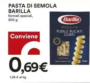 Coop Fusilli bucati corti 500 g(ml) offerta