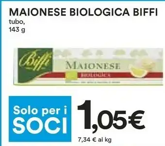 Coop Maionese biologica offerta