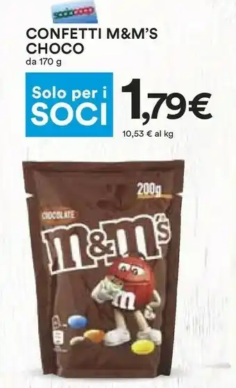Coop Confetti choco offerta