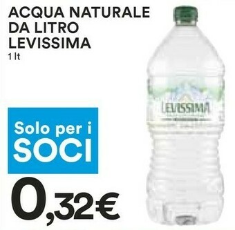 Coop Acqua minerale naturale offerta
