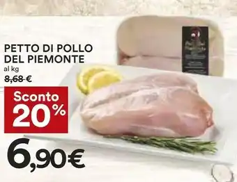 Coop Petto di pollo del piemonte offerta