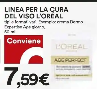 Coop Linea per la cura del viso offerta