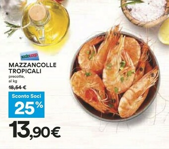 Coop Mazzancolle tropicali offerta