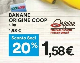 Coop Coop banane offerta