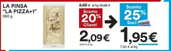 Coop La pinsa la pizza+1 offerta