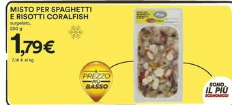 Coop Misto per spaghetti e risotti coralfish 250 g offerta