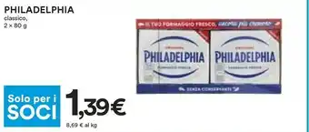 Coop Philadelphia classico 160 g(ml) offerta