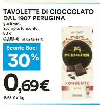 Coop Tavolette di cioccolato dal 1907 offerta