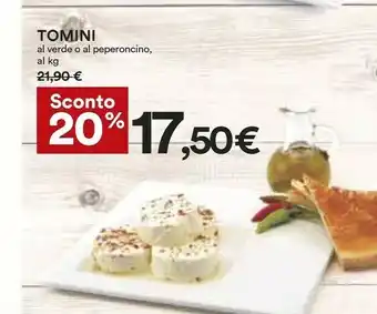 Coop Tomini al verde offerta