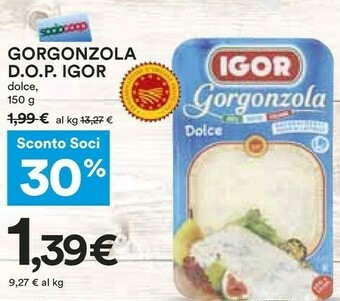 Coop Gorgonzola offerta